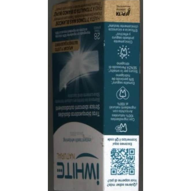 iWhite Tiras Blanqueadoras Disolubles 28uds
