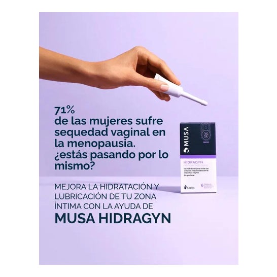 Musa Hidragyn 6 cánulas x 6ml