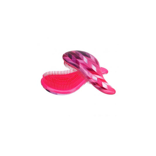 Cala Tangle-Free Hair Brush (Hot Pink Chevron)