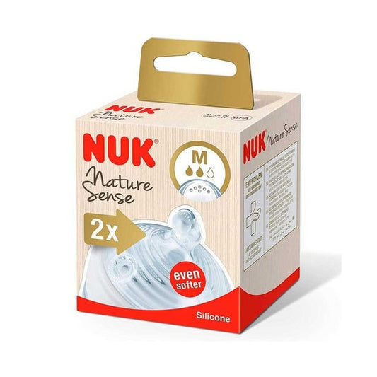 Nuk Tetine Nature Sense Silic Tm 2uds