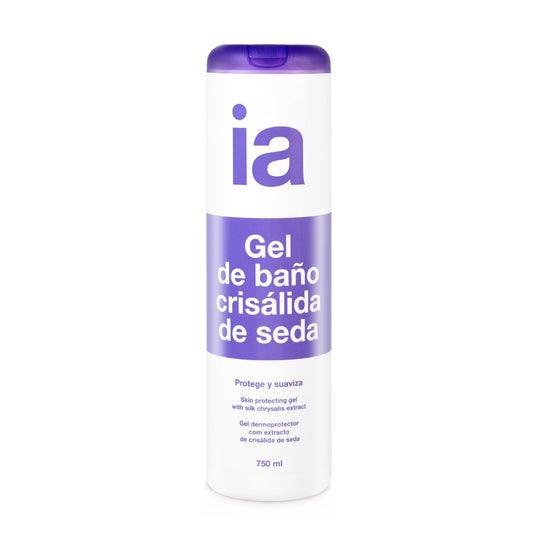 Interapothek gel de baño crisálida de seda 750ml
