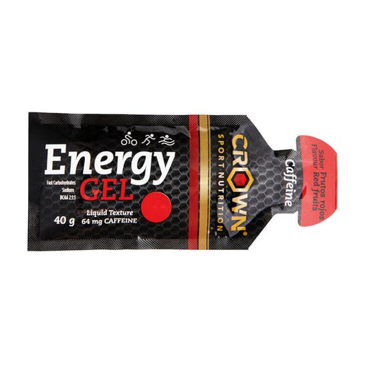 Crown Energy Gel Frutos Rojos Cafeína 40g