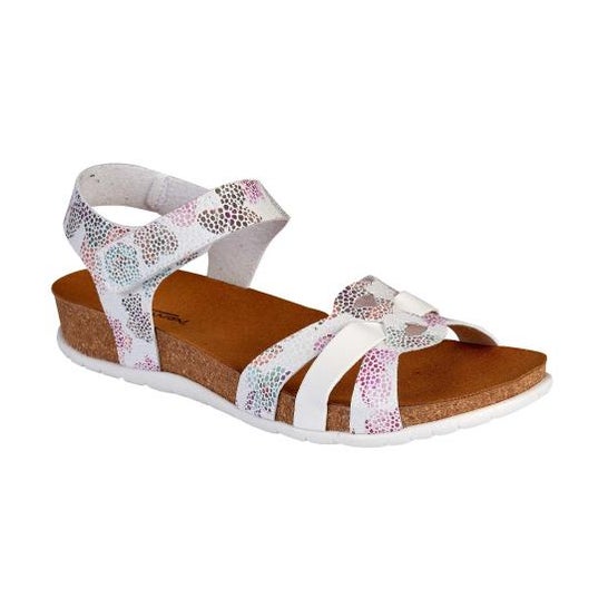 Bruman Chut Br3233B Blanco Floreado Talla 36 1 Par