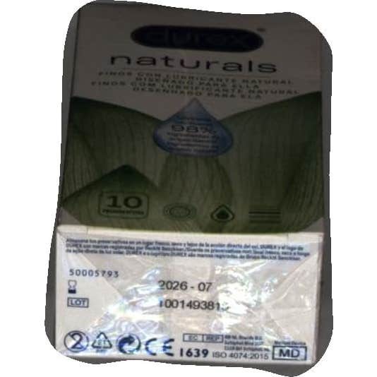 Durex Natural 10uds