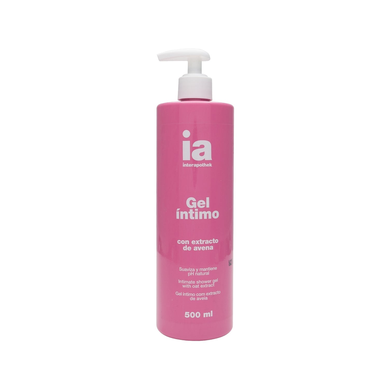 Interapothek gel íntimo con extracto de avena 500ml