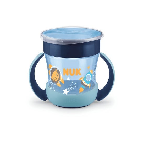 Nuk Night Mini Magic Cup +6M Azul 160ml