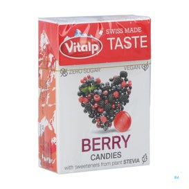 Vitalp Caramelos Sin Azúcar Frutos Rojos Bio 25 g