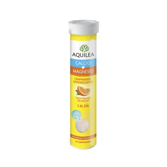 Aquilea Calcio + Magnesio Sabor Naranja 14comp