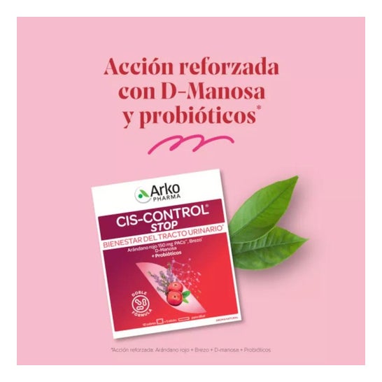 Arkopharma Cis-Control Stop 10 sobres + 5 sticks