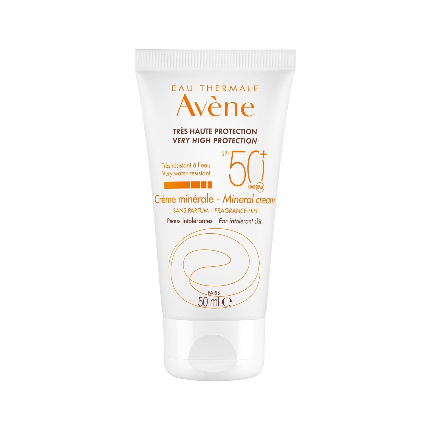 Avène Solar Crema Mineral SPF50+ 50ml