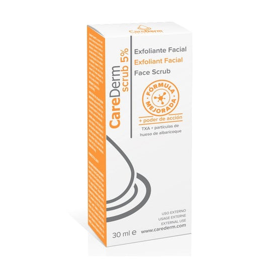 Carederm Scrub 5% Exfoliante Facial 30ml