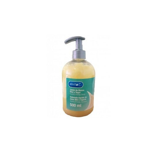 Alvita jabón de manos miel y yogur 500ml