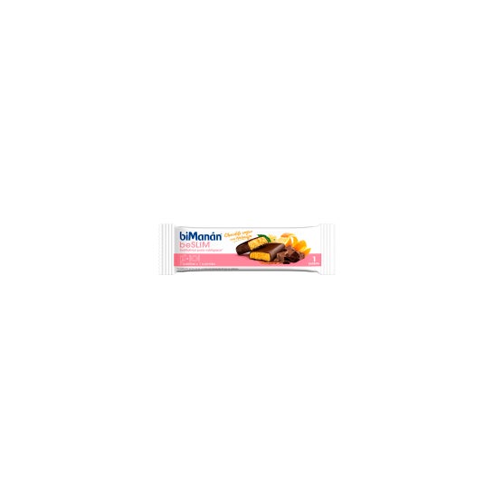 biManán® Sustitutive sabor chocolate y naranja 1 barrita
