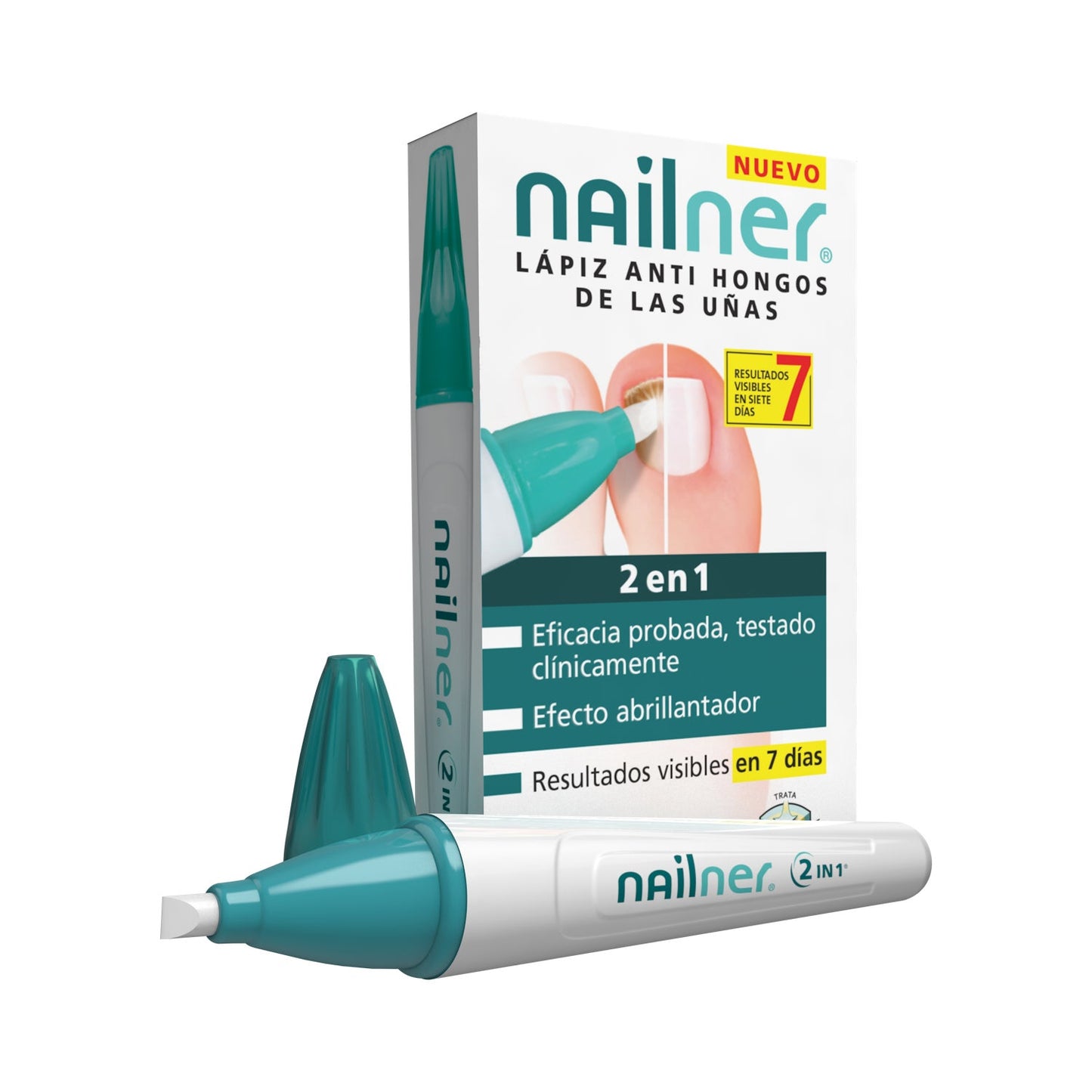 Nailner lápiz antihongos uñas 2en1 4ml