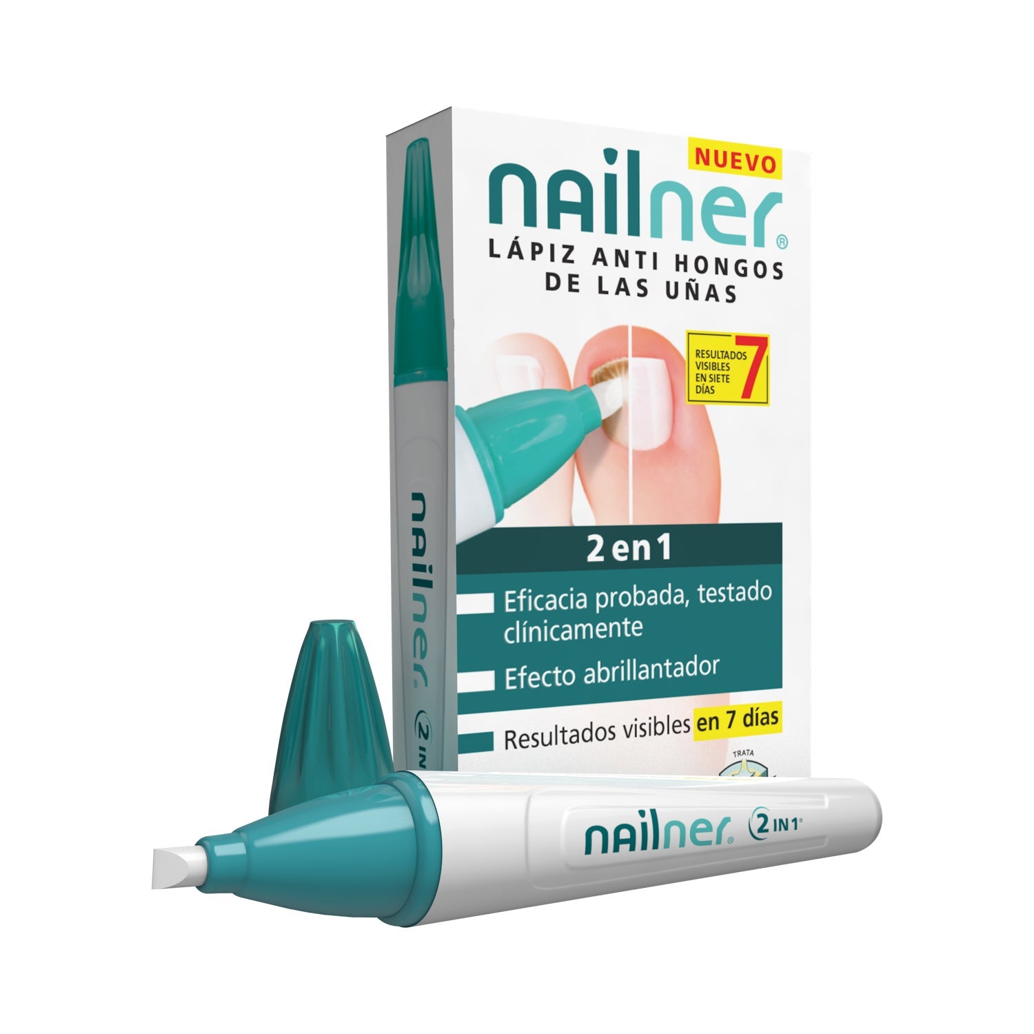 Nailner lápiz antihongos uñas 2en1 4ml