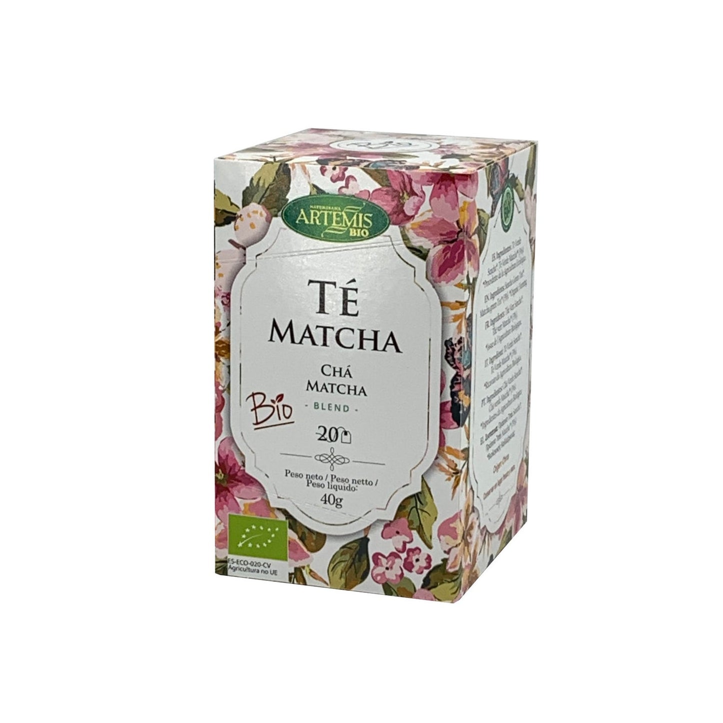 Artemis Té Matcha Bio Infusión 20 Infusiones