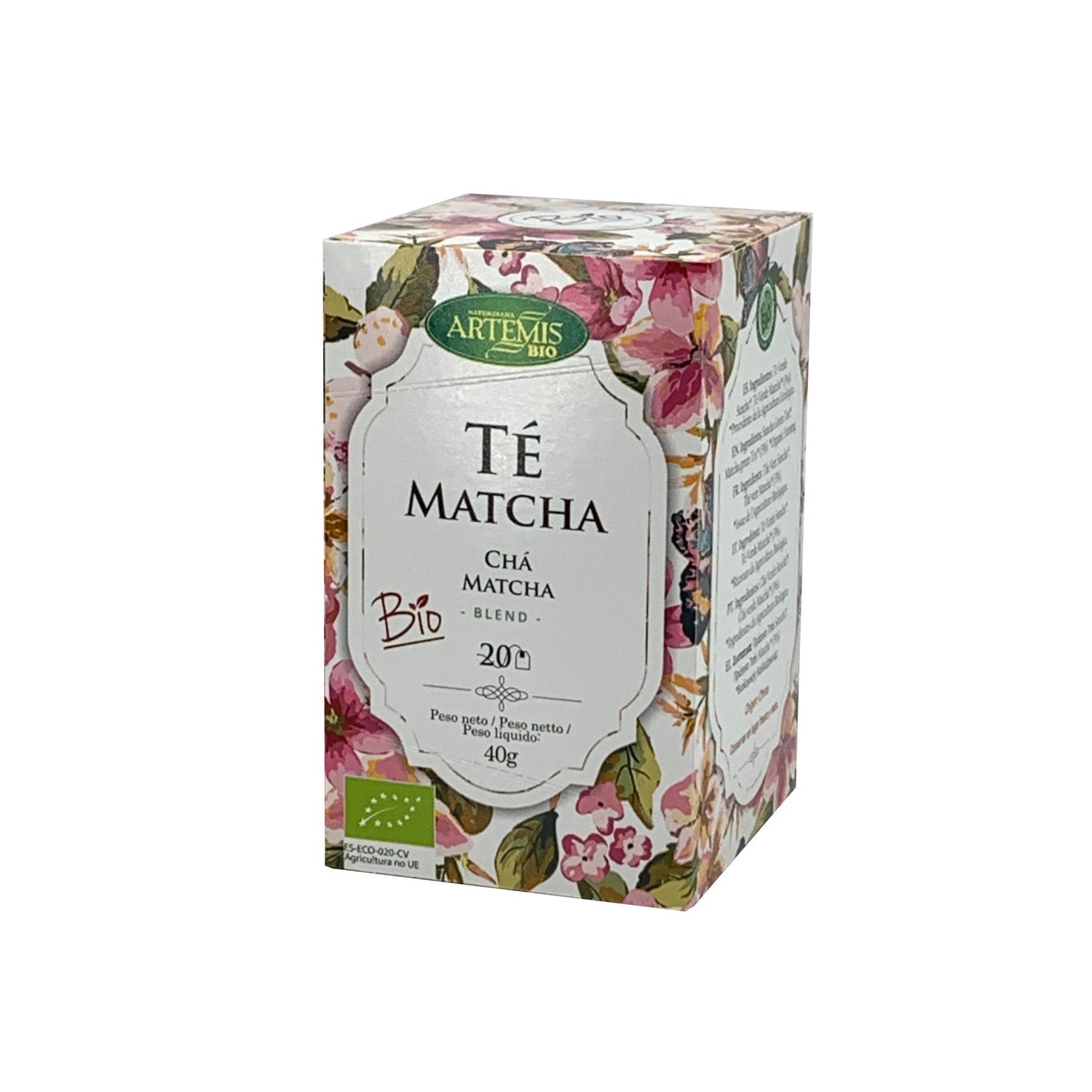 Artemis Té Matcha Bio Infusión 20 Infusiones