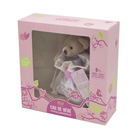 Nature & Senteurs Cofre Agua Bebés 50ml + Oso Rosa