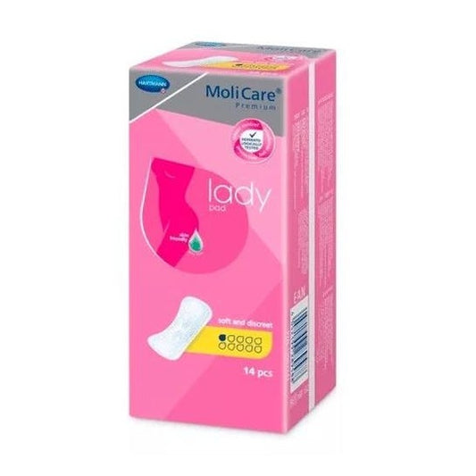 MoliCare Premium Lady Pad Compresas 1.5 Gotas 14uds