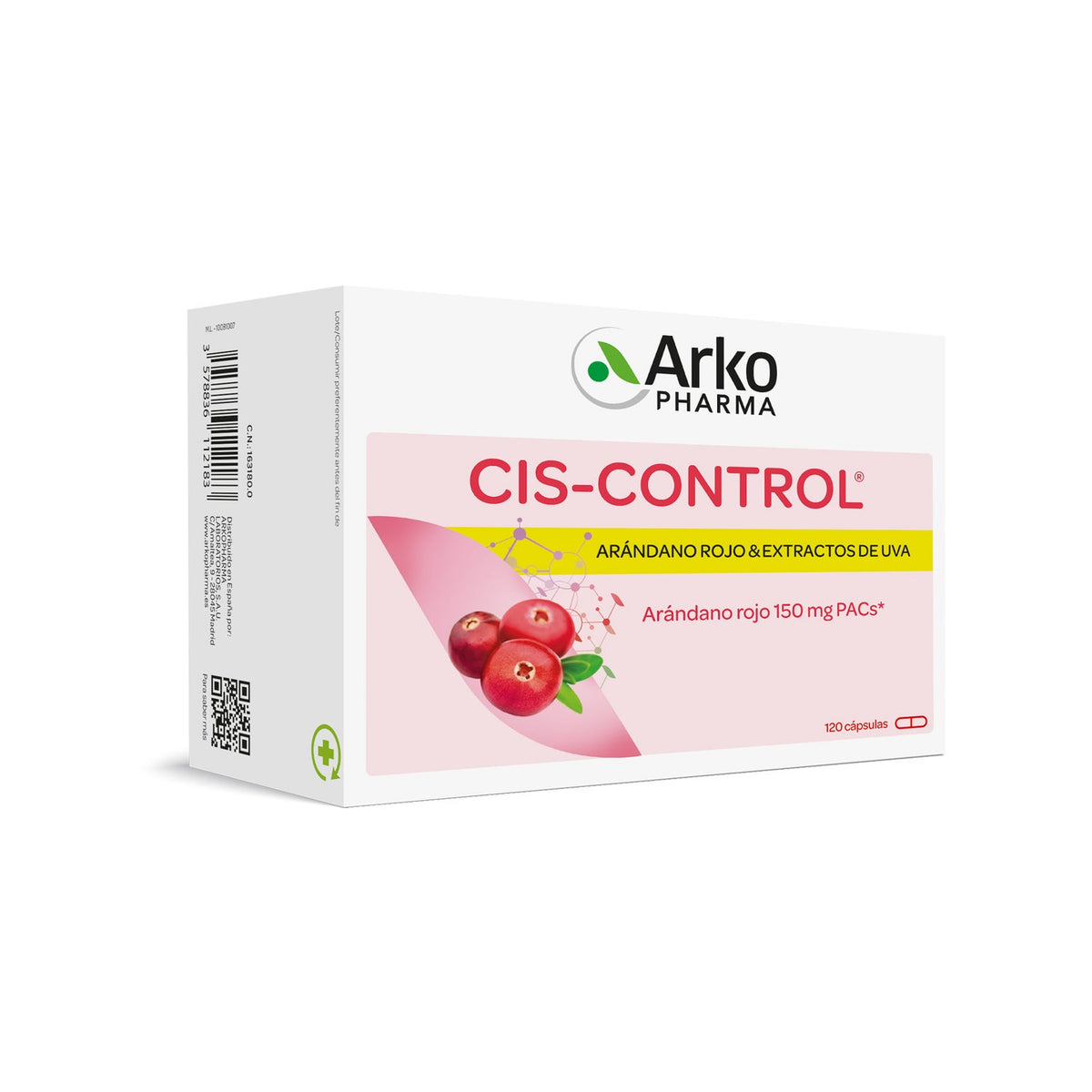 Arkopharma Cis-Control Cranberola 120caps