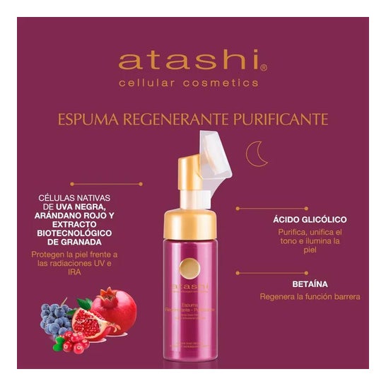 Atashi Terapia Antioxidante Longévité espuma purificante 150ml