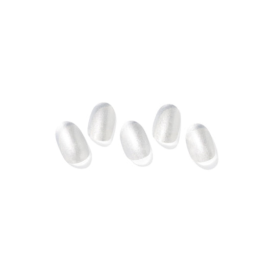Ohora Gel Nail Strips N Silver Chrome 30uds