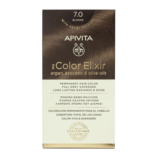 Apivita Tinte Permanente Sin Ppd Nº70 3uds