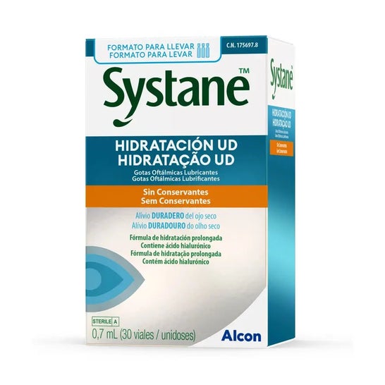 Systane Hidratación UD Gotas Lubricantes 30monodosis x 0,7ml