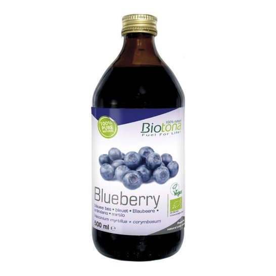 Biotona Jugo Concentrado Arándano Mirtilo Bio 500 ml