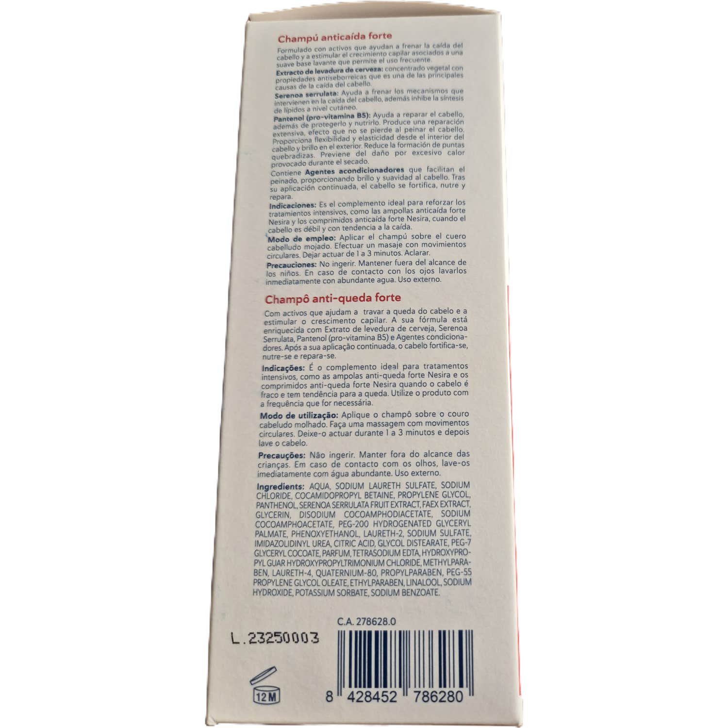 Acofarma Nesira Pack Anticaída Ampollas + Champú