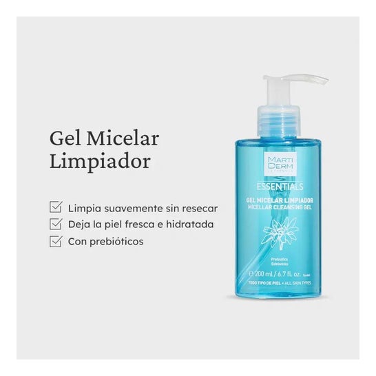 Martiderm® Gel Micelar Limpiador 200ml