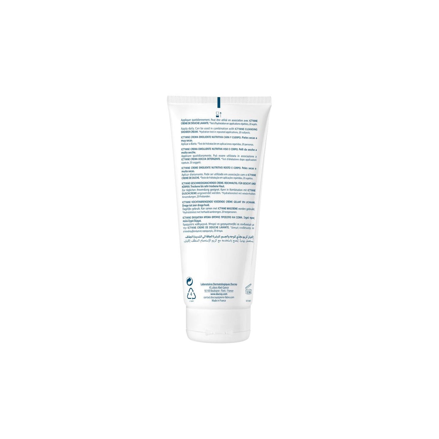 Ducray Ictyane Crema Emoliente Nutritiva 200ml