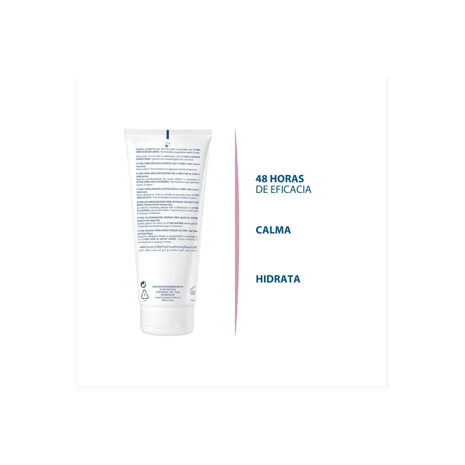 Ducray Ictyane Crema Emoliente Nutritiva 200ml