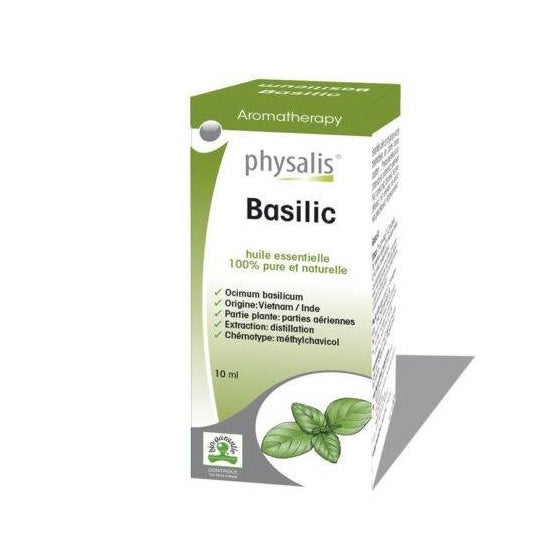 Physalis Aceite Esencial de Albahaca Bio 10 ml