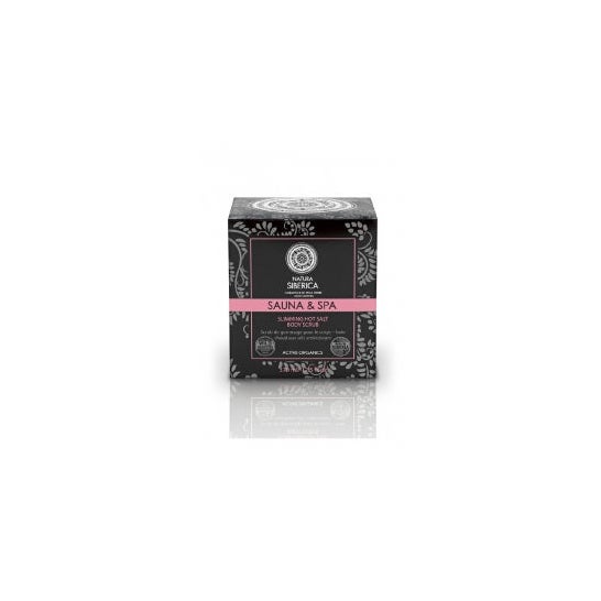Natura Siberica Sauna&spa peeling corporal caliente a base de sal anticelul¡tico 370 ml