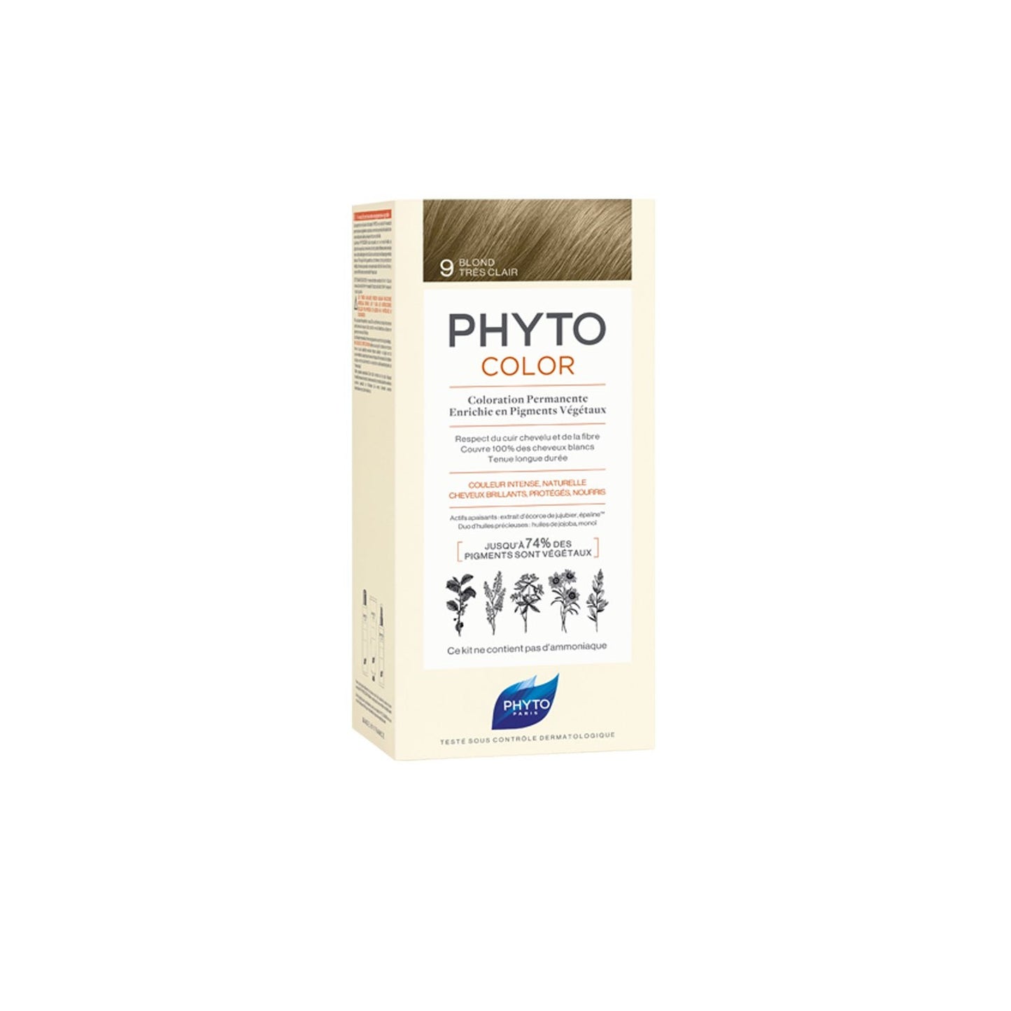 Phyto Tinte Color 9,8 Rubio Muy Claro Beige 112ml