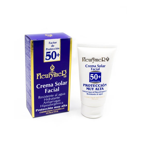 Fleurymer Crema Solar Facial SPF50 Resistente al Agua 80ml