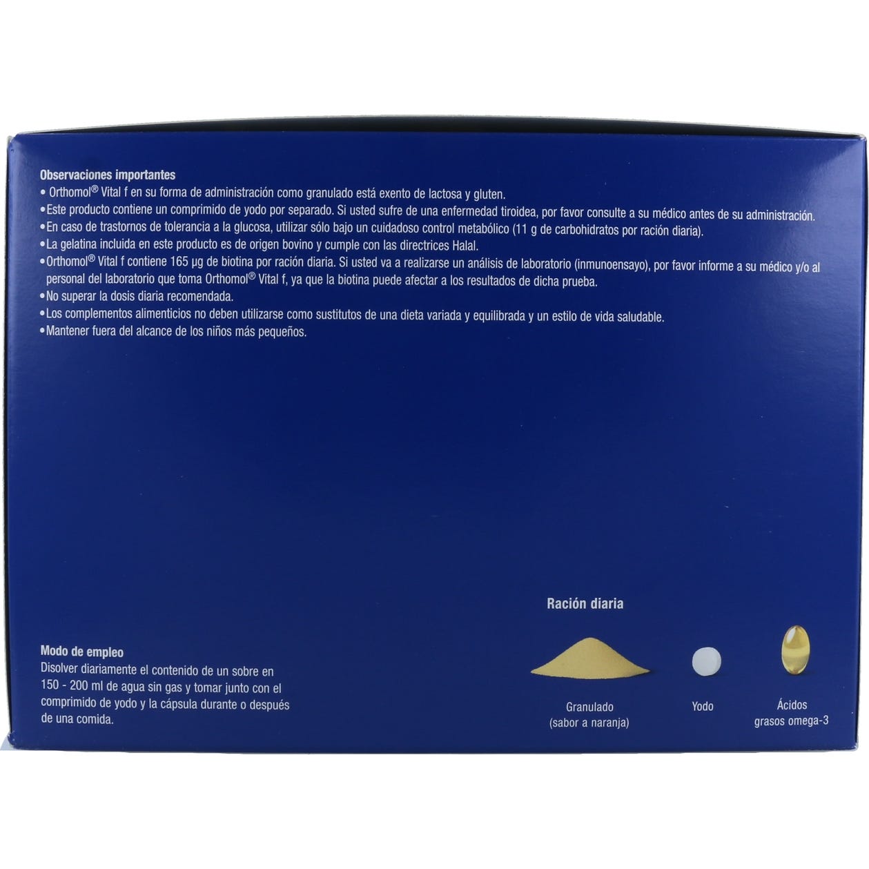 Orthomol Vital F 30 Viales