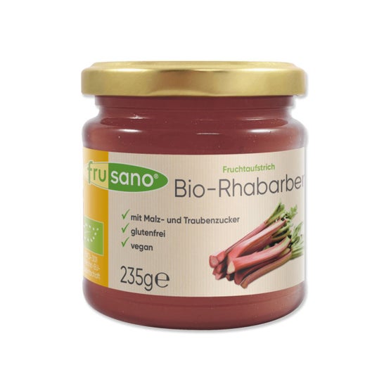 Frusano Mermelada de Ruibarbo 235g