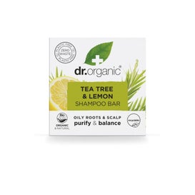 Dr. Organic Árbol del Té Limón Champú Sólido 75g