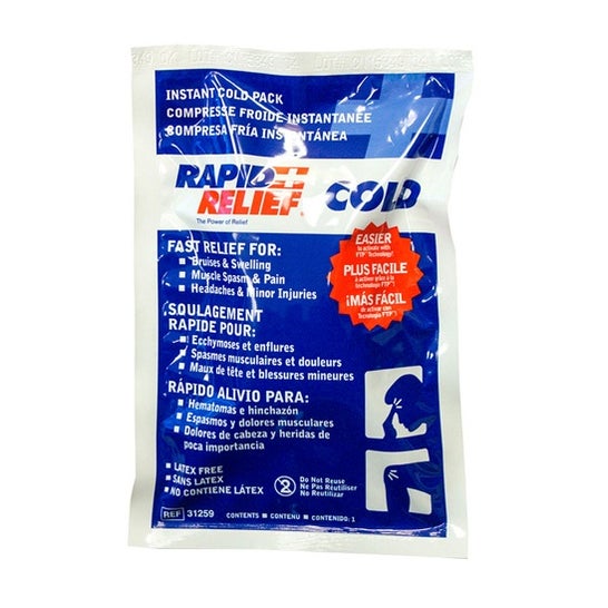 Rapid Relief Instant Cold Compresa 13x23cm