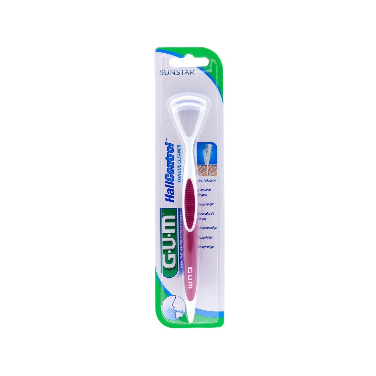 GUM limpiador lingual doble acción 760 1ud