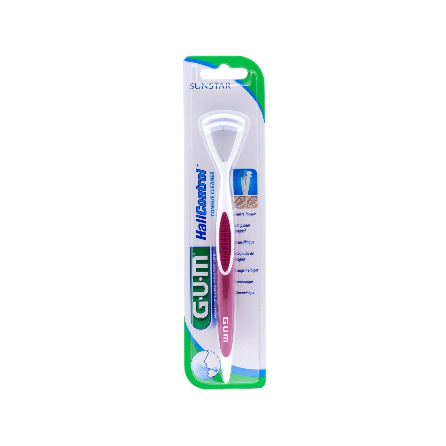 GUM limpiador lingual doble acción 760 1ud