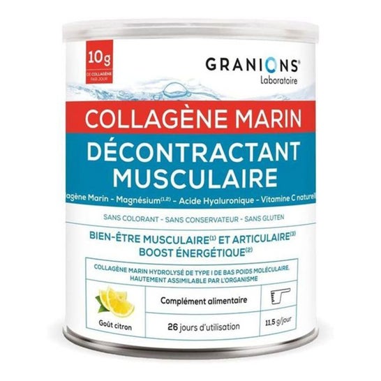 Granions Relajante Muscular Colágeno Marino Limón 300g