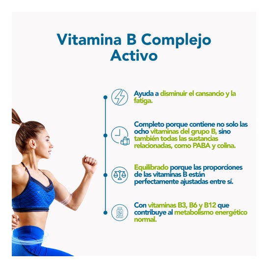 Bonusan Vitamina B Complejo Activo 60 caps