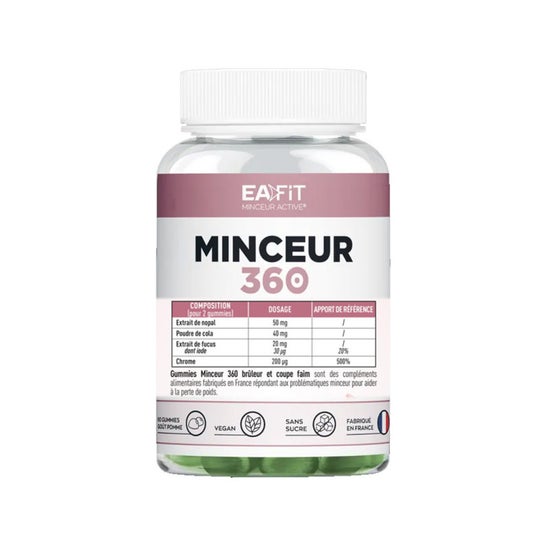 Eafit Adelgazante 360 gummies 60 uds