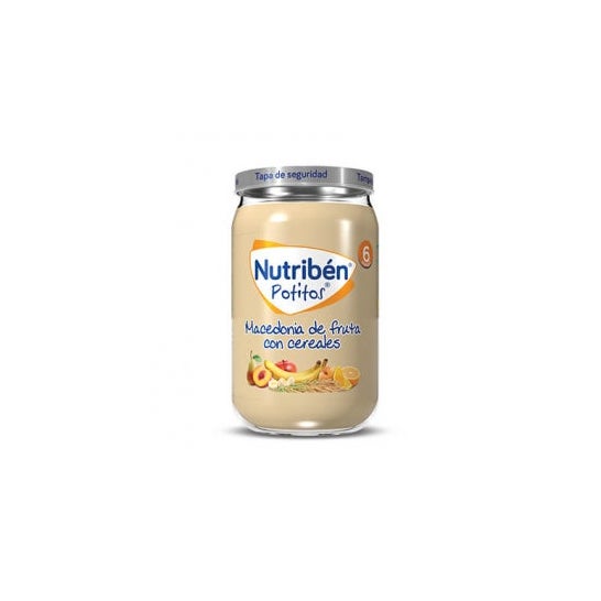 Nutriben Potitos Macedonia De Frutas Cereales 2 udsX190 g