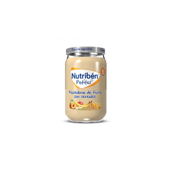 Nutriben Potitos Macedonia De Frutas Cereales 2 udsX190 g