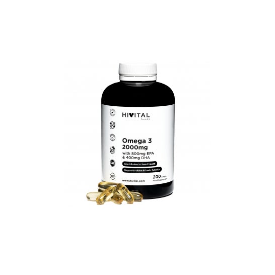 Hivital Foods Omega 3 2000mg 200Cáps