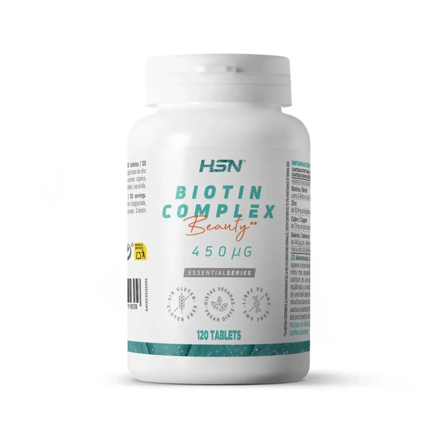 HSN Biotina Complex 450mcg 120comp